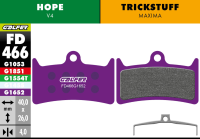 Galfer GALFER Brake Pad FD466 E-Bike "Hope V4", violett