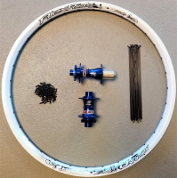 Reverse / Alexrims Laufrad Set 26" wssD-blau