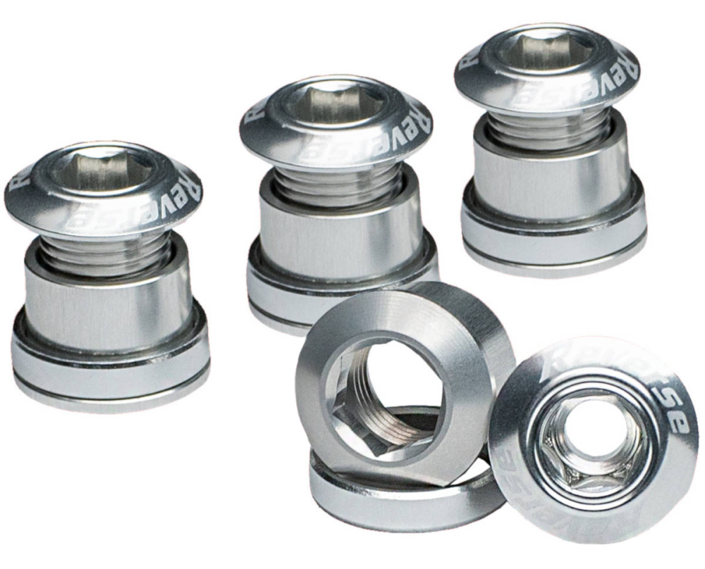 Reverse Components REVERSE Chainring bolt set silver, silber
