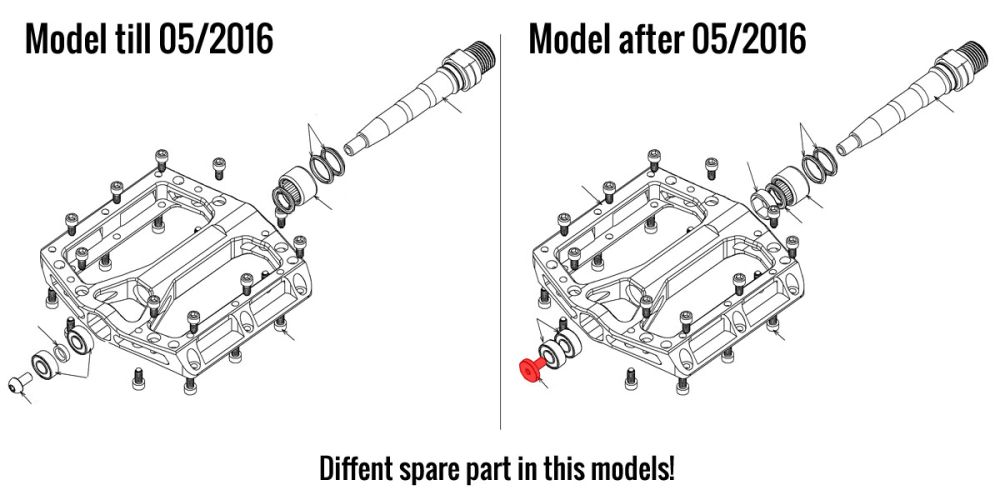 Reverse Components REVERSE Black one Bolt for right axle 2016