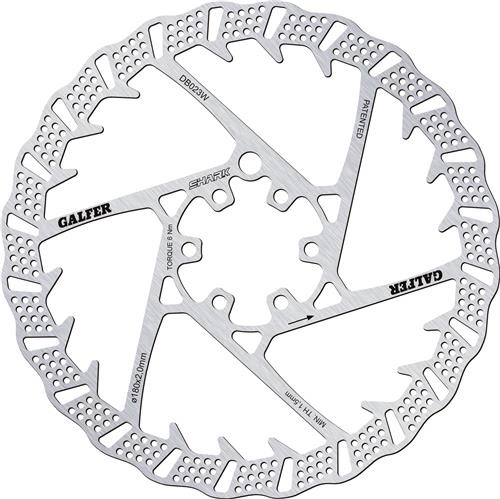 Galfer GALFER Disc Shark Ø 180mm x 2.0mm, 6 Loch System / DB023W