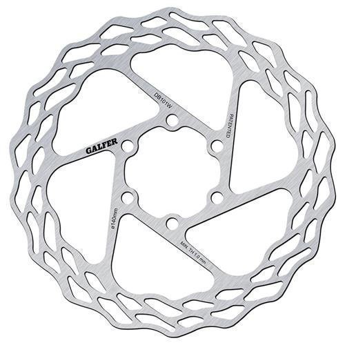 GALFER Road Disc Wave Ø 160mm, 6 Loch System / DB102W