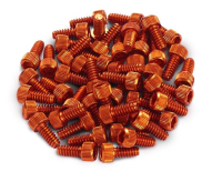 Reverse Components REVERSE Pedal Pin Alloy for Black One orange