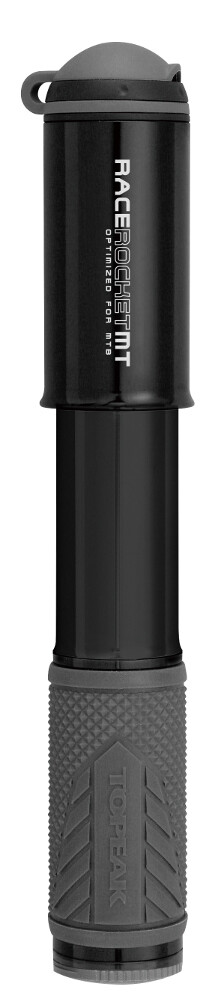 TopPeak TOPEAK RaceRocket MT Mini Pumpe, 6 Bar, MTB grosses Volumen