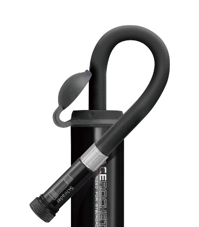 TopPeak TOPEAK RaceRocket MT Mini Pumpe, 6 Bar, MTB grosses Volumen