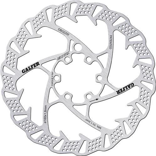 Galfer GALFER Disc Shark Ø 160mm x 1.8mm, 6 Loch System / DB022W
