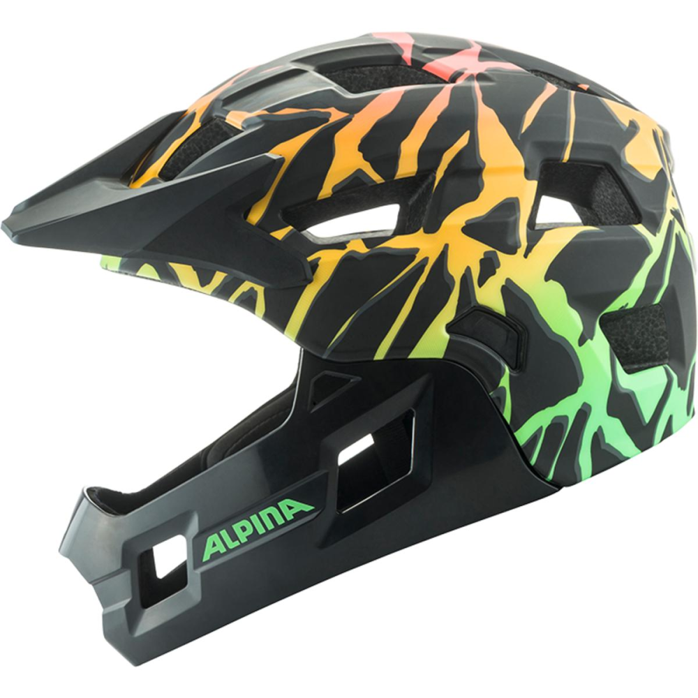 Alpina ALPINA Rupi Junior fading-neon matt, 50-55cm