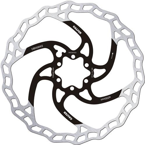 GALFER Disc Wave Ø 200mm x 2.0mm, 6 Loch System, für E-Bike, für SRAM / AVID / DB006W2