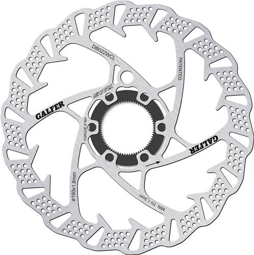 Galfer GALFER Disc Shark Ø 160mm x 1.8mm, Center Lock System / DB022WCL