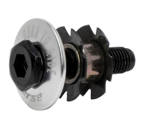 Reverse Components REVERSE Barspin Top Cap, silber