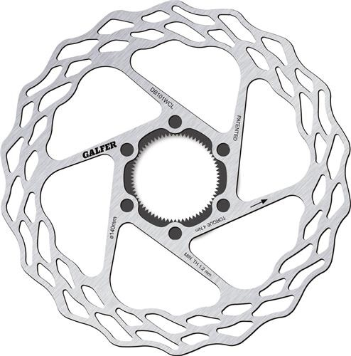 GALFER Road Disc Wave Center Lock Ø 140mm / DB101WCL, 140