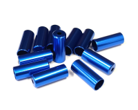 Deemount Bremskabel Endhülse blau aussen 6.0mm innen 5.0mm Alu