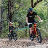 Kids Ride Shotgun MTB Tow Rope orange,one size M-Nr: 9000002006