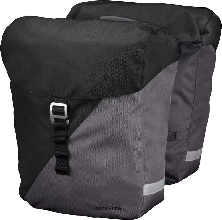 Racktime Vida Gepäckträgertasche, schwarz, 31.5x37.5 cm