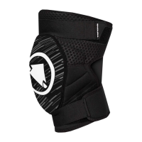 Endura ENDURA SingleTrack Knie Protektor II: schwarz/weiss - L-XL