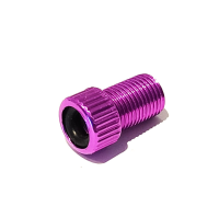WIAN Bike and Parts Presta Ventil Aufsatz / Pumpaufsatz / Ventiladapter, lila