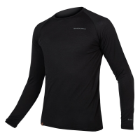 Endura ENDURA BaaBaa Blend L/S Baselayer: Black - XL
