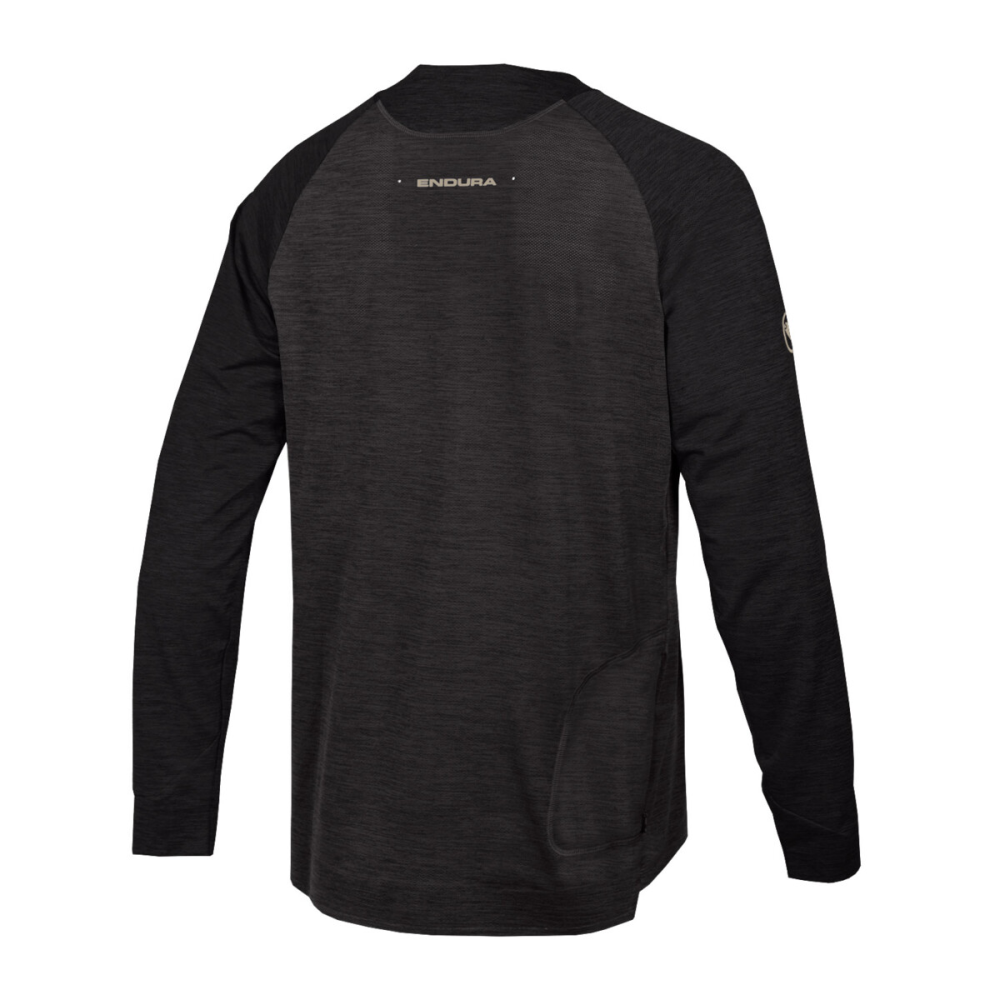 Endura ENDURA SingleTrack L/S Trikot, Zinngrau - XL