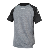 Endura ENDURA SingleTrack Trikot; zinngrau - M, grau/schwarz