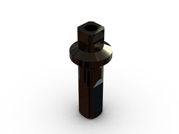Sapim Speichennippel: Double Square 14G Aluminium 16mm silber 100 Stück, Secure Lock