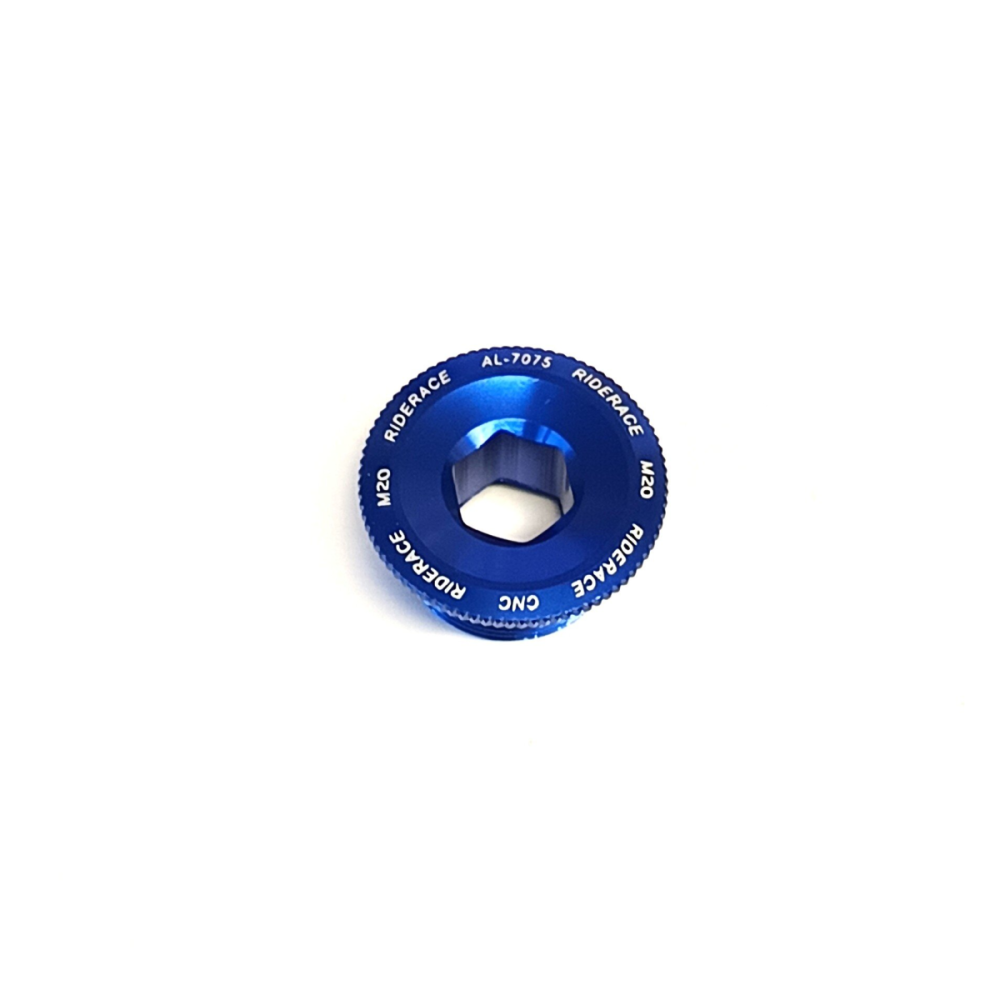 RideRace Kurbel Schrauben M20, blau