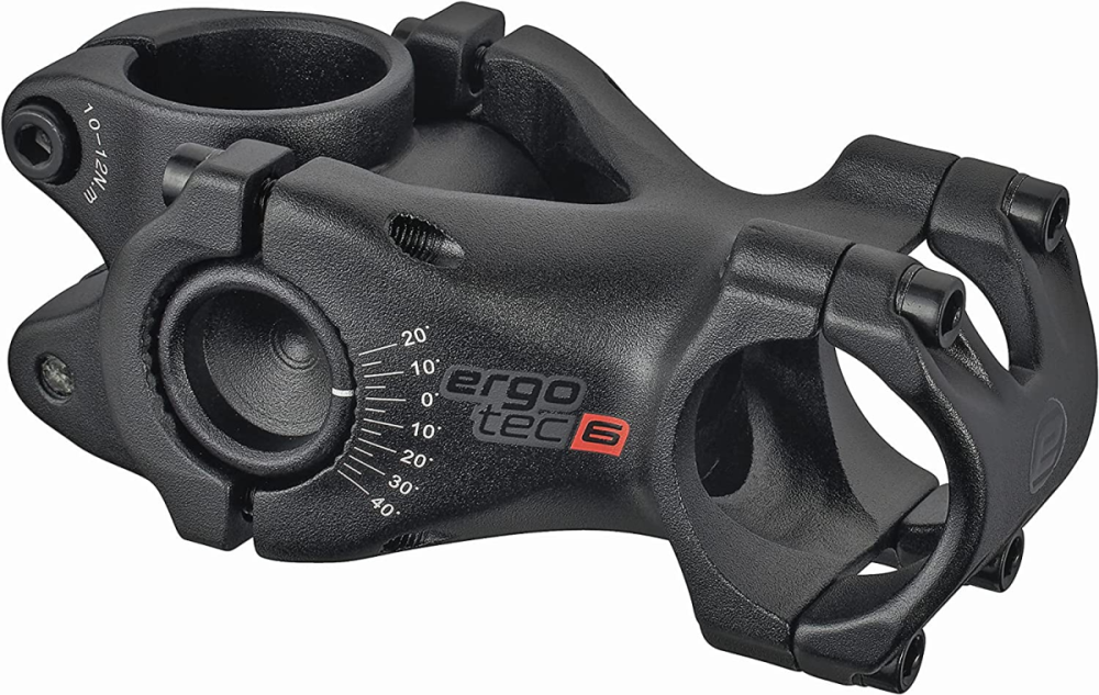 Ergotec ERGOTEC Swell-R Vorbau 80MM, verstellbar, Schwarz