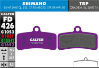 Galfer GALFER Brake Pad FD426 E-Bike "Shimano Saint M810/ ZEE", violett