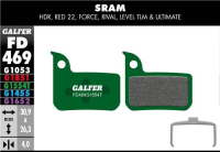 Galfer GALFER Brake Pad FD469 Pro "Sram Red Force Rival Level", grün